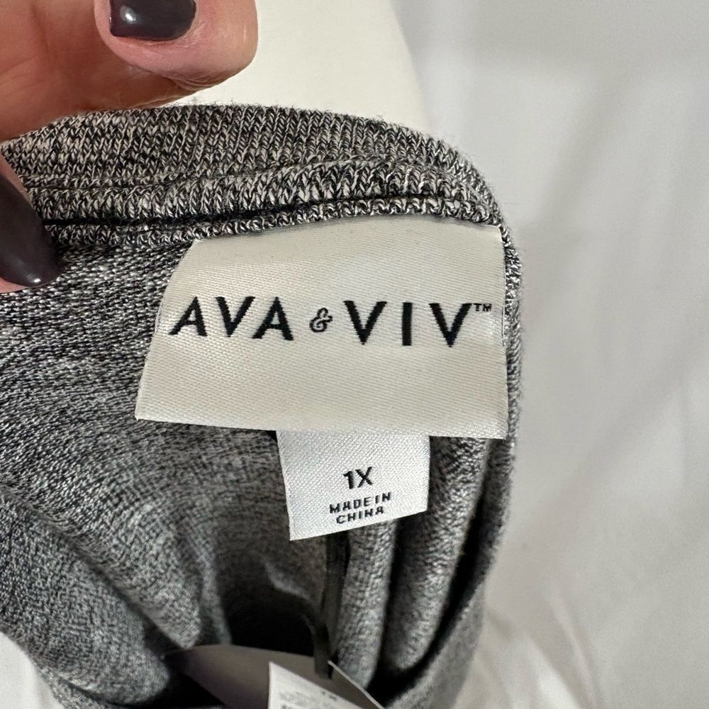 NWT Ava & Viv Target Brand Sleeveless Maxi Ruching Dress - Picture 6 of 7